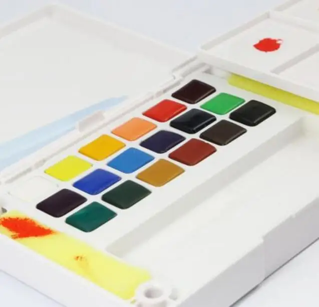 Художественные принадлежности профессиональная Акварельная краска набор нетоксичных акварельных