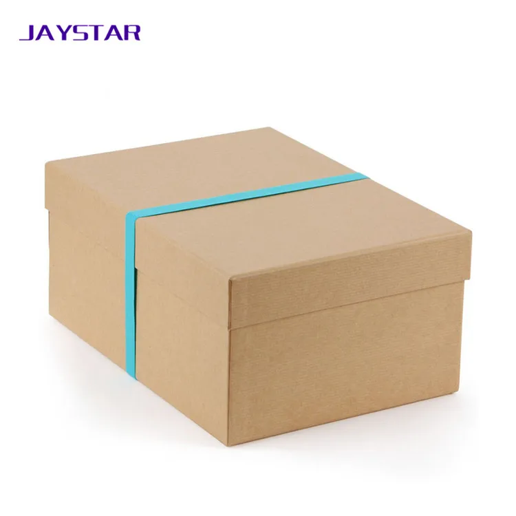 Rigid Gift Box Type Kraft Paper Box with Lid Template
