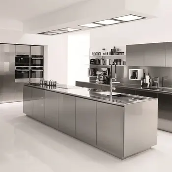 Modern Design Waterproof Aluminium Kitchen Cabinet - Buy Aluminium
