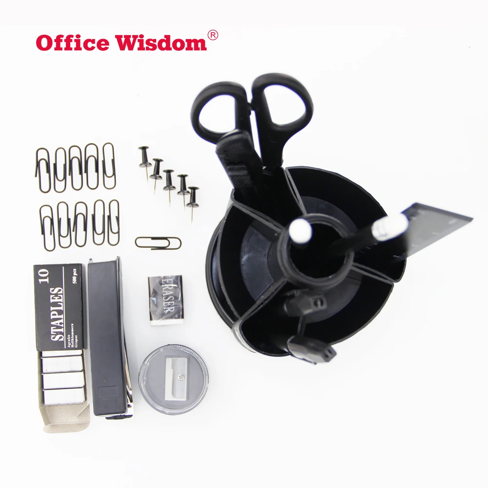 文房具セット13種類プラスチック製オフィスデスクオーガナイザー文房具