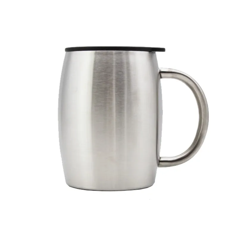 Stainless Steel Coffee Mug With Spill Resistant Lid Travel Coffee Cup 500ml  Travel Coffee Mug Wholesale Camping Mug - Buy Coffee Travel Mug,Steel