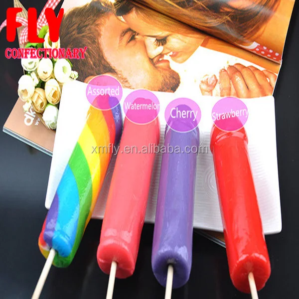 Assorted Flavour Swirl Colors Adult Candy Giant Shaped Lollipop