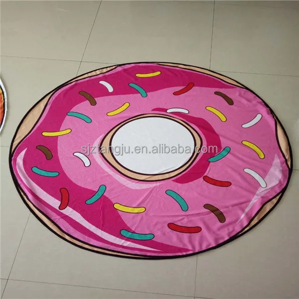 
 Лидер продаж 2021, круглое пляжное полотенце из микрофибры с кисточкой и принтом логотипа на заказ, 150 см  