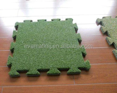 EVA Artificial Turf Synthetic Grass Sport Mat 60x60
