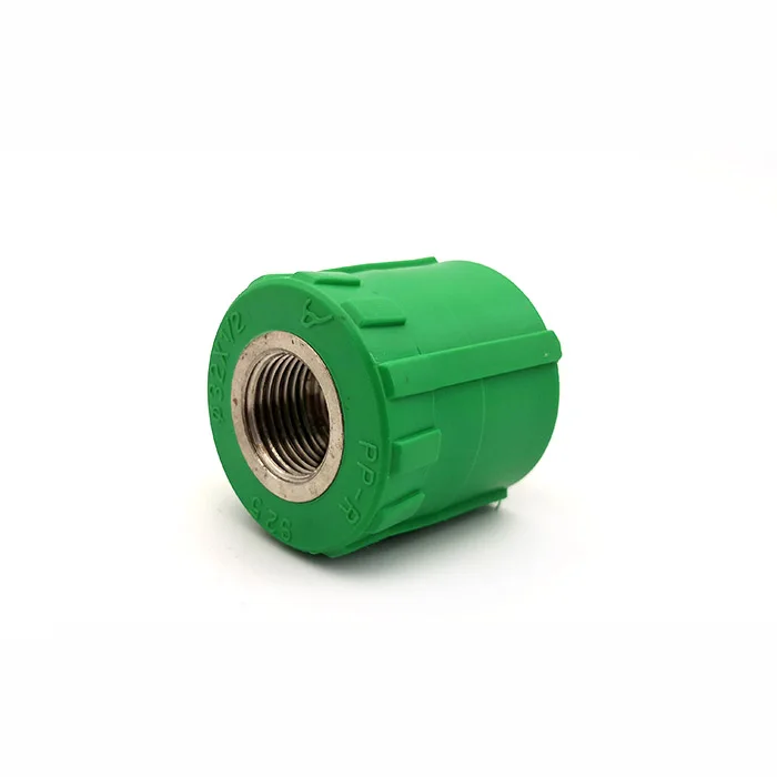 Green Color Plastic ppr female socket 63mm pipe fittings