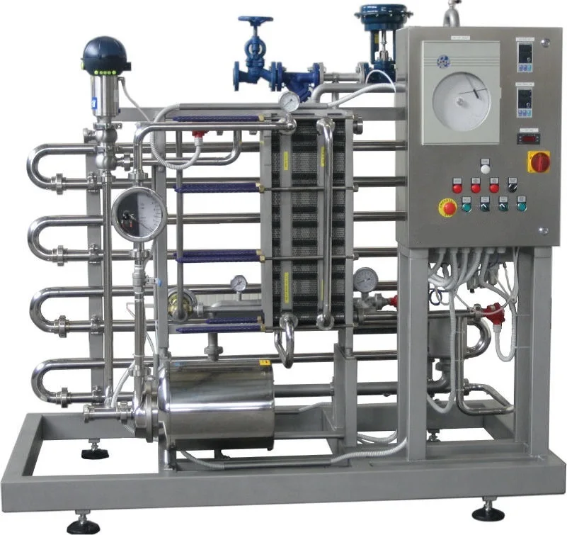 Factory Price Continuous Electric 1000 Liter Milk Sterilizer Pasteurizer Pasteurization Machine