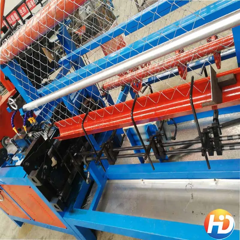 Easy-to-Operate Double Wire Chain Link Machine in India Featuring PLC Motor Bearing Gear Components for Wire Fence Making