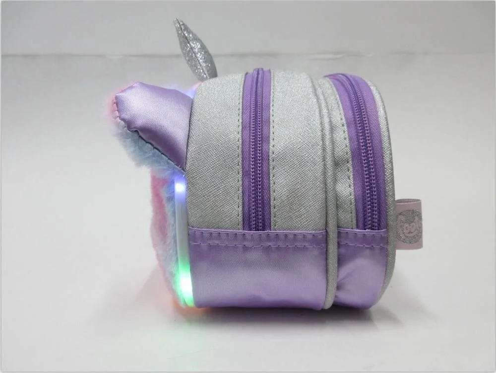 Inch 7.87 Sequins Embellishment Unicorn Pen Bags Multi Functional Pencil  Case EMC
