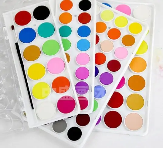 Художественные принадлежности профессиональная Акварельная краска набор нетоксичных акварельных