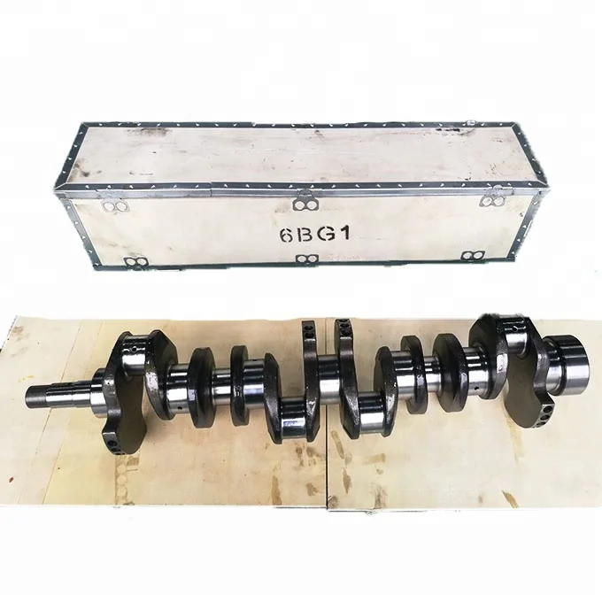 High Quality 6BG1T diesel Engine Crankshaft Isuzu 6bg1 Crankshaft for Sale