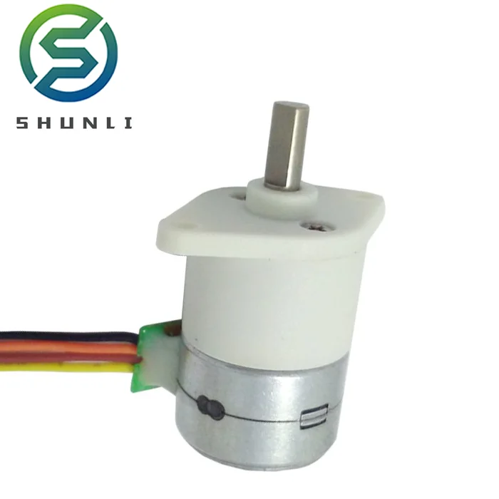 Mini 7 Tipo 10MM Riduzione Della Velocà Motore Passo-passo DC 5V 2 Fasi 4 Fili Completamente In Metallo Cambio A Ve Senza Fine Motore Passo-passo Robot Fai Da Te - Foto 7