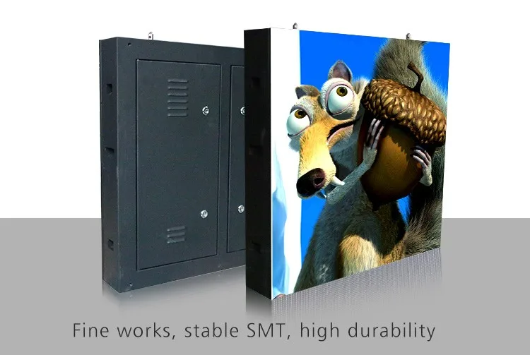 Smd P6 Outdoor Advertising Led Display Board Fixed Installation