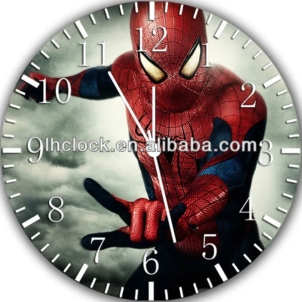 Heel veel goeds Interpunctie publiek Nieuwe Spiderman Wandklok - Buy Nieuwe Spiderman Wandklok,Glazen  Wandklok,Promotionele Glas Klok Product on Alibaba.com