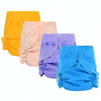 Oem Organic Cotton Newborn Aio Cloth Diapers Nappy With 3 Layers Of ...