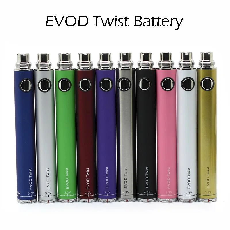 Оптовая продажа alibaba express evod twist 1100 1300 mah батарея evod twist