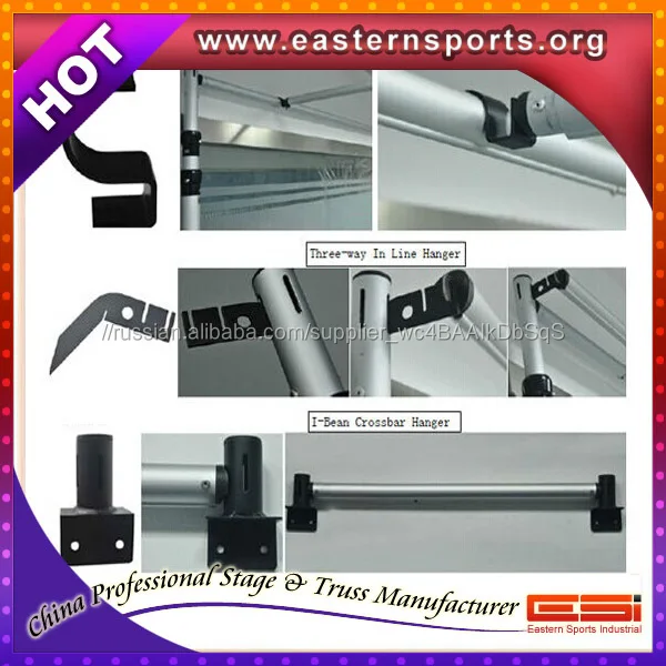 ESI модульная 1.0 алюминиевая труба и драпировка стимулирует продажи карнизы занавес задник для украшения свадьбы