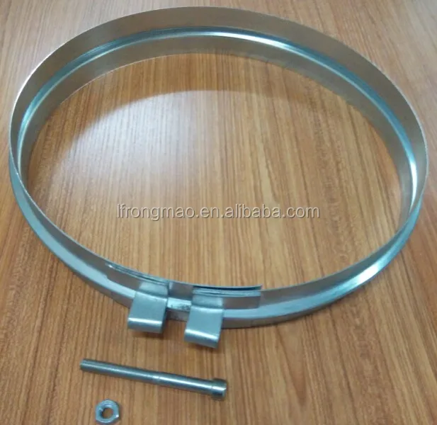 10 Colliers Soufflet Cardan En Acier Inoxydable - 5 Petits (20-50mm) Et 5 Grands (50-120mm) - 7