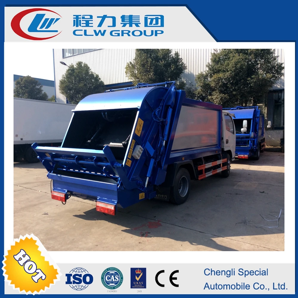 Dongfeng 8 M3 Garbage Compactor Truck for Sale