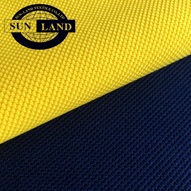 Oeko-tex Certified 100% Polyester Mesh Fabric for Polo Shirts