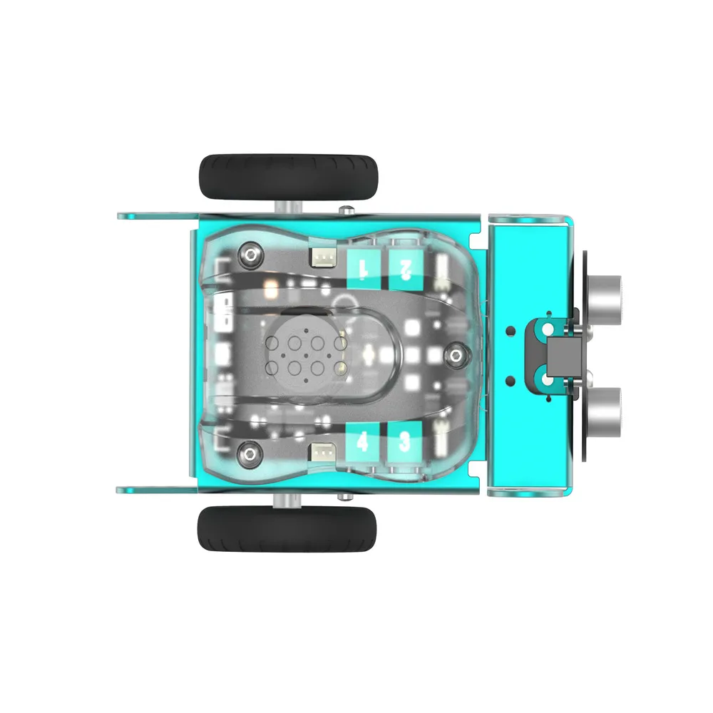 Mio Robot Creative Programming (Primary) Learning Kit 3WD Robot Smart Car Kits Educational Toy for Kid