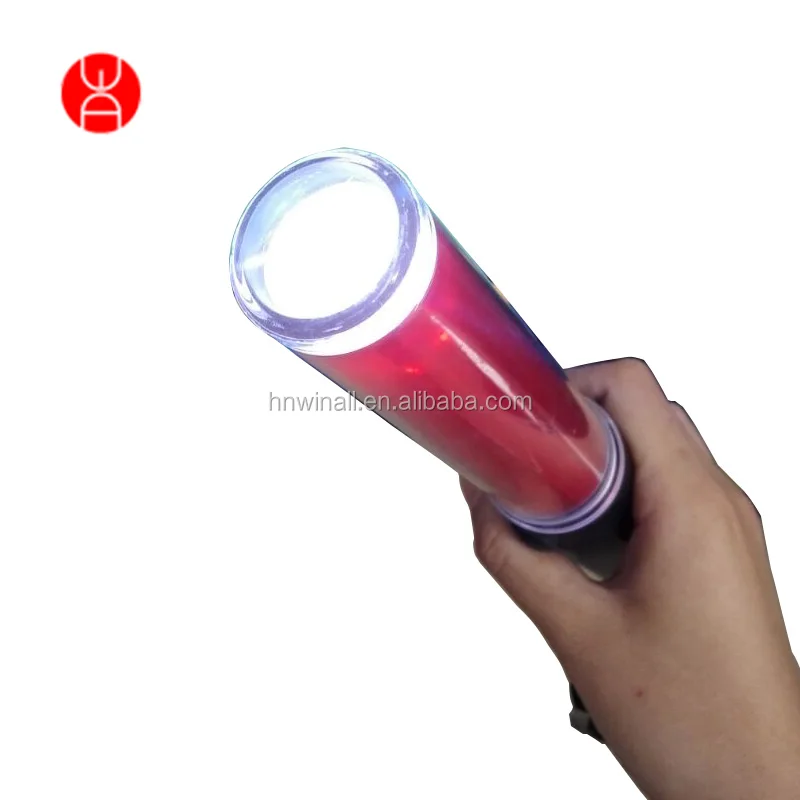 Aircraft Marshalling Wands LED Attention-getting LED Traffic Conduct Baton Traffic Signal Light Wand