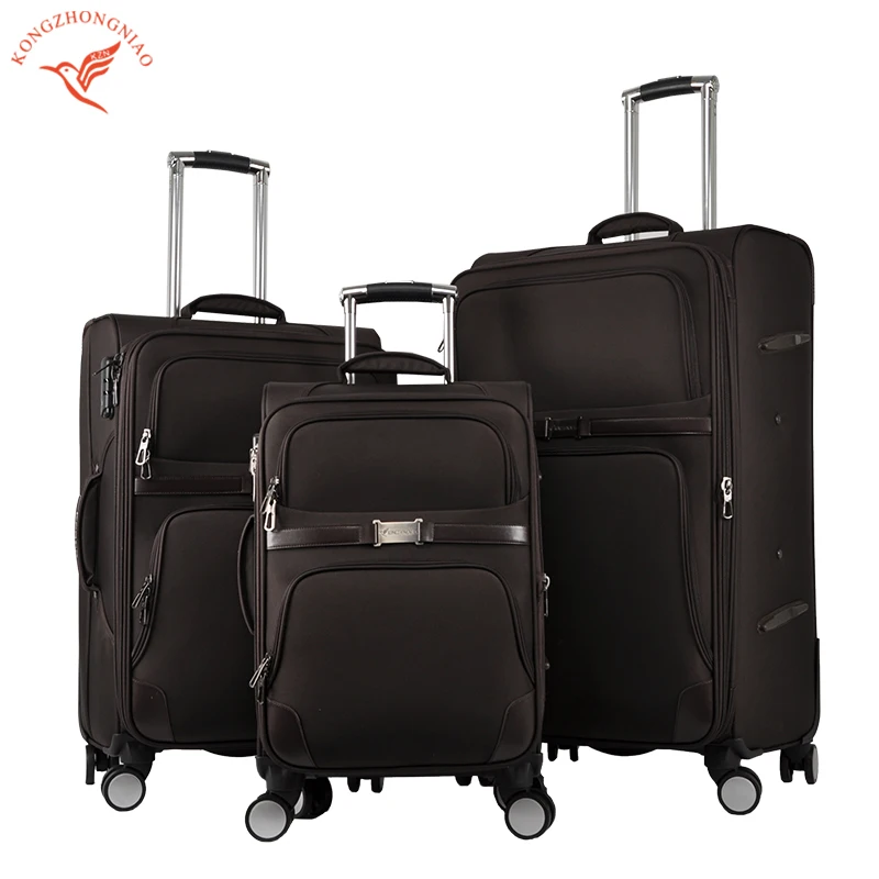 Juego De Maletas De Diseño Clásico,Kit De Equipaje Suave De Alta Calidad  Con Cuatro Ruedas,Universal,Para Viajes,3 Piezas - Buy 3 Piezas De  Equipaje,Equipaje De Mano,Maleta De Nailon Product on Alibaba.com
