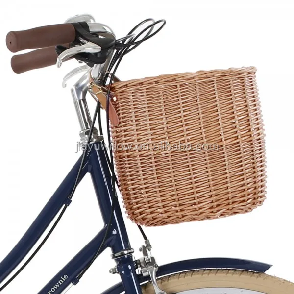 large wicker bike basket