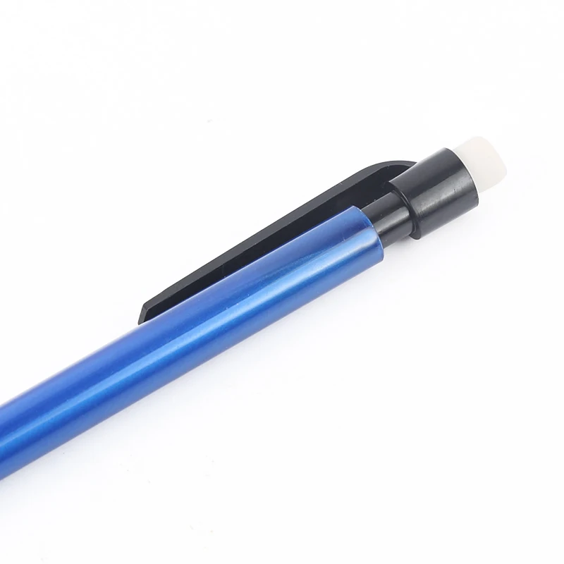 Оптовая продажа, забавный пластиковый механический карандаш, Экологичная рекламная ручка с ластиком, Простой дешевый автоматический карандаш NO.655