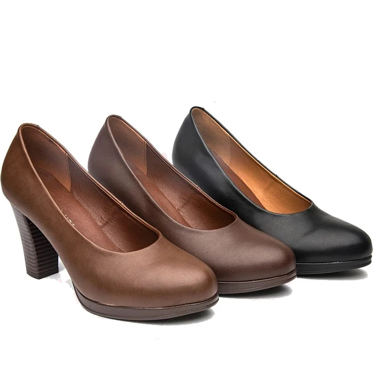 Commercio All'ingrosso Della Cina Di Marca Italiana Di Nuovo Design Di Alta  Tallone Del Cuoio Genuino Comfort Scarpe - Buy Brand New Design Di Alta  Tacchi Delle Scarpe,Scarpe Di Cuoio Genuini,Scarpe Comfort