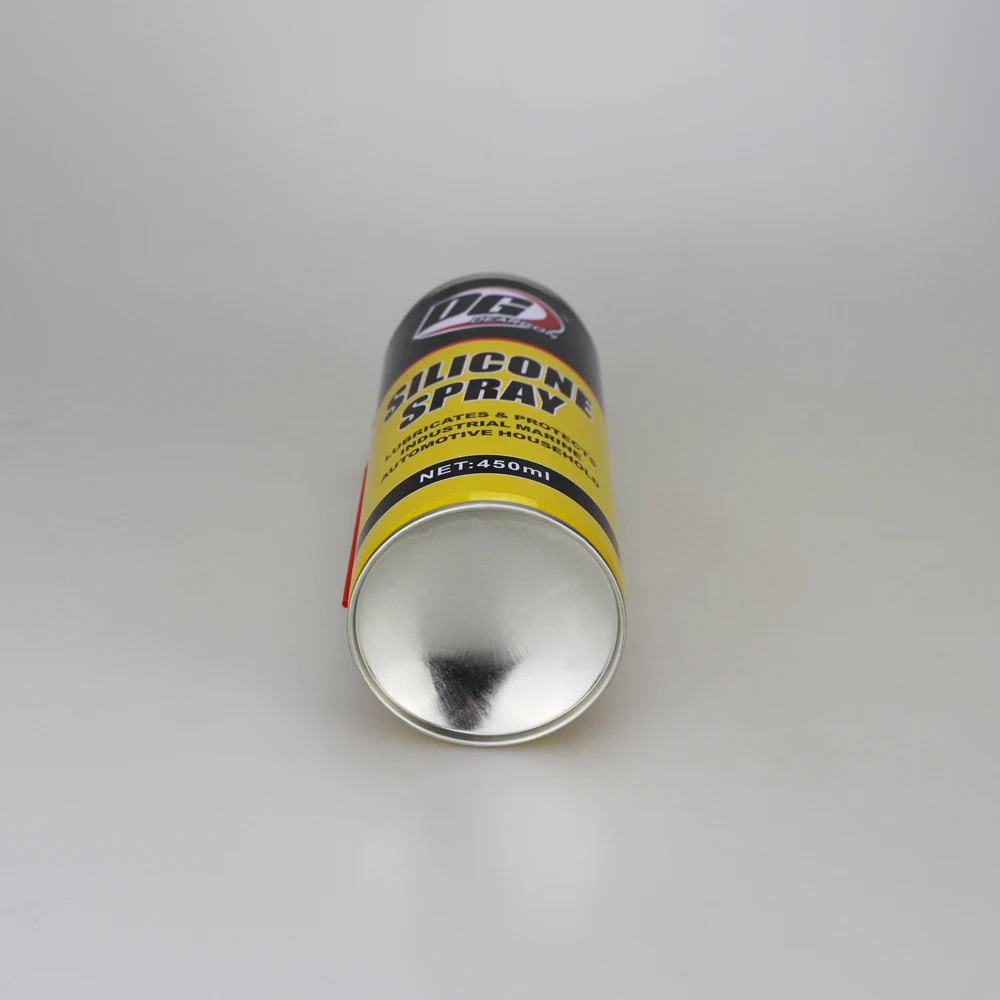 Wood Metal Plastic Rubber Surface Care Aerosol Product Lubricant Type Silicone Spray