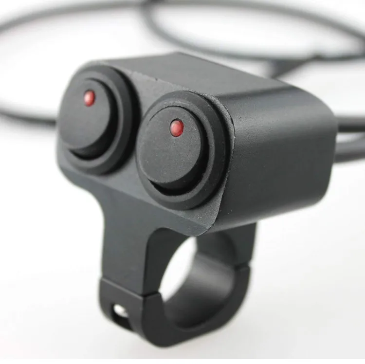 Motorcycle Switch 12v 10a Motorcycle Cnc Alloy Onoff Rocker Switches