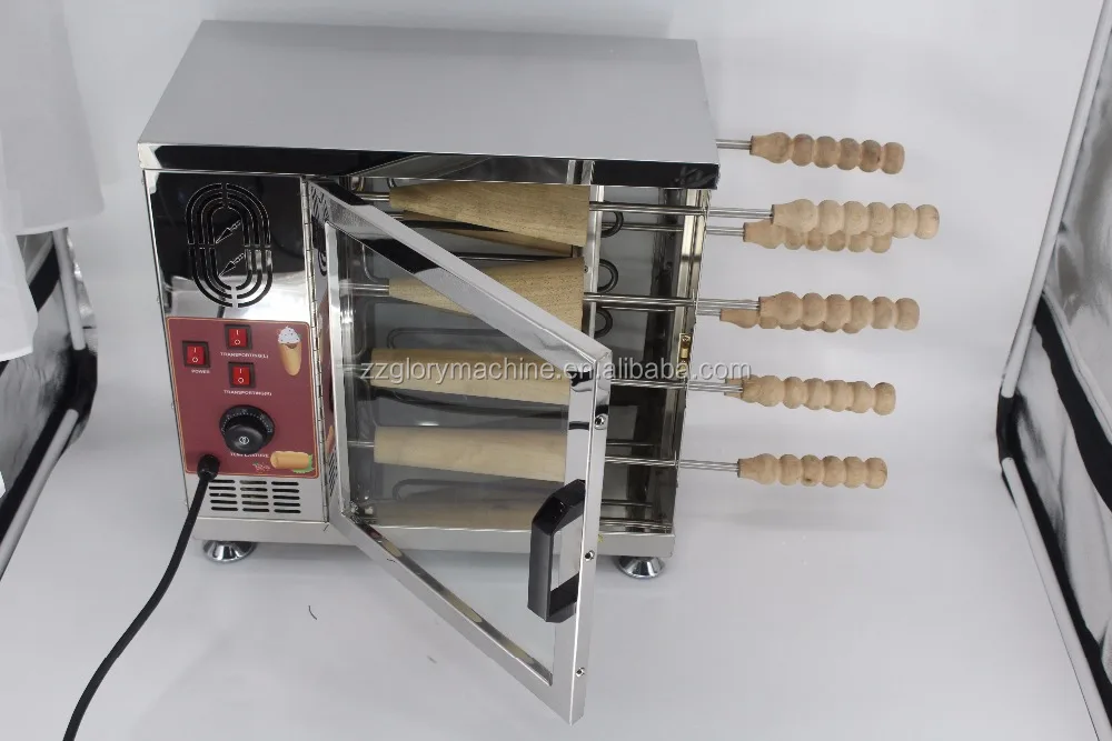 Ролики для выпечки тортов нового типа Kurtos Kalacs