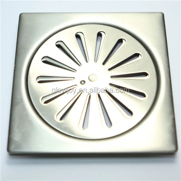shower floor drain cover,stainless steel 5 inch drain cover