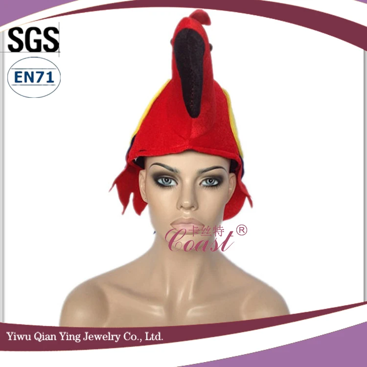 Дешевые забавные шляпы в форме попугаев