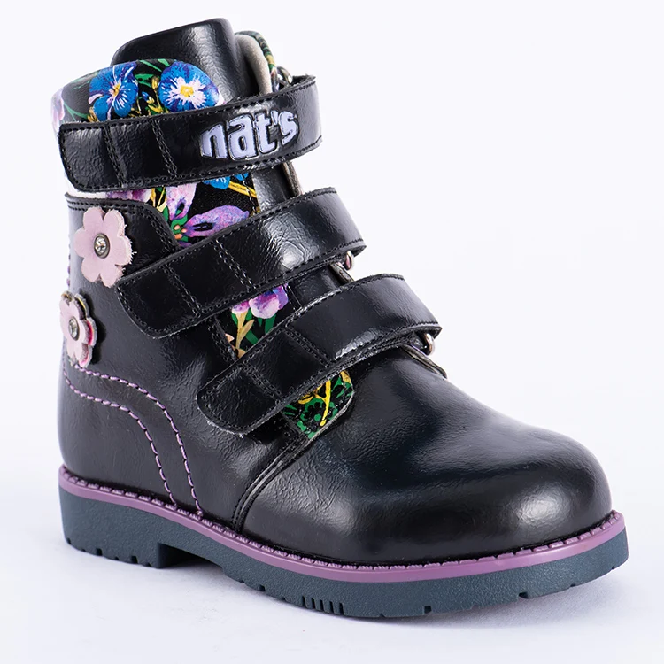 Прекрасная осенне-зимняя Удобная ортопедическая обувь для детей