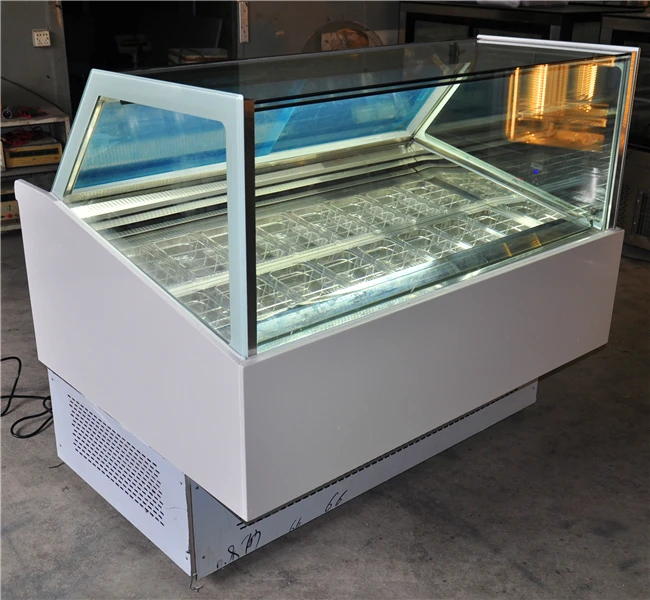 ice cream display freezers