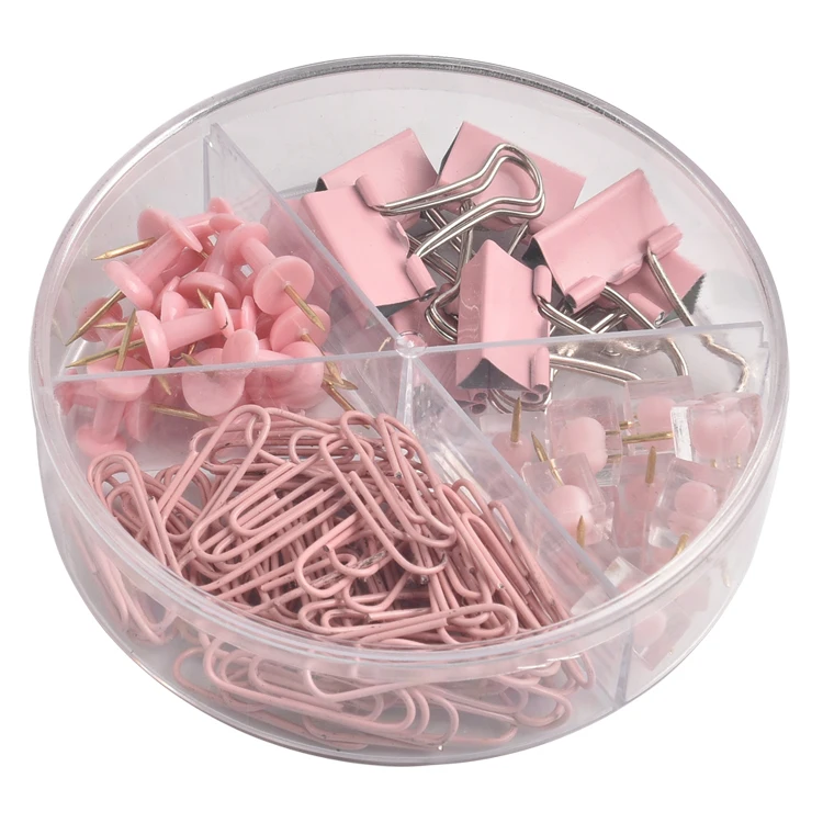 Оптовая продажа высококачественные школьные зажимы для бумаги наборы канцелярских