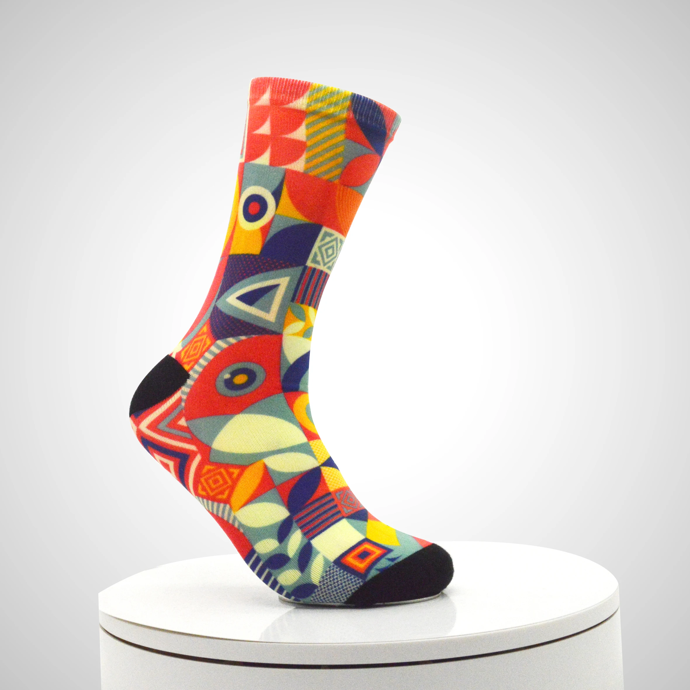 360 Degree 3D Printed Sublimation Socks Cotton Custom Print Socks With Your Pattern