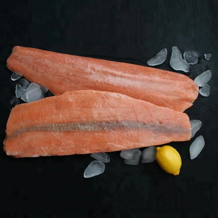 new season high quality frozen pink salmon fillet in salmon