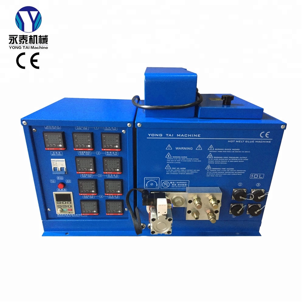 YT-M10P2 10 кг автоматическая машина для ламинирования аппликатором горячего расплава