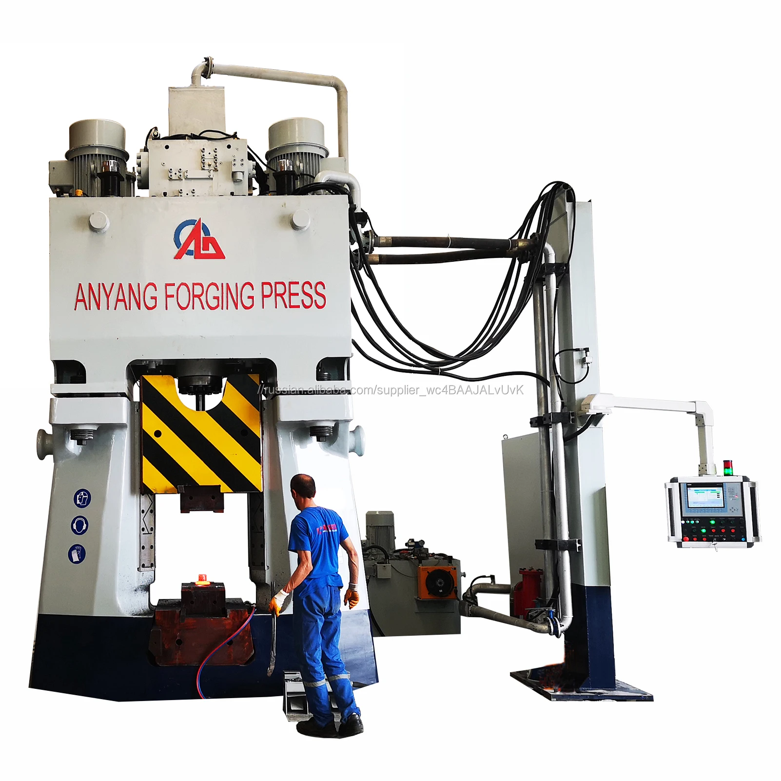 CNC гидравлический штамповочный молот 16 KJ