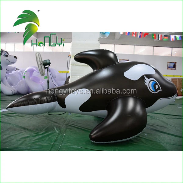 Lying Most Popular Lovely Hongyi Pool Toys PVC Cartoon Inflatable Sexy Whale