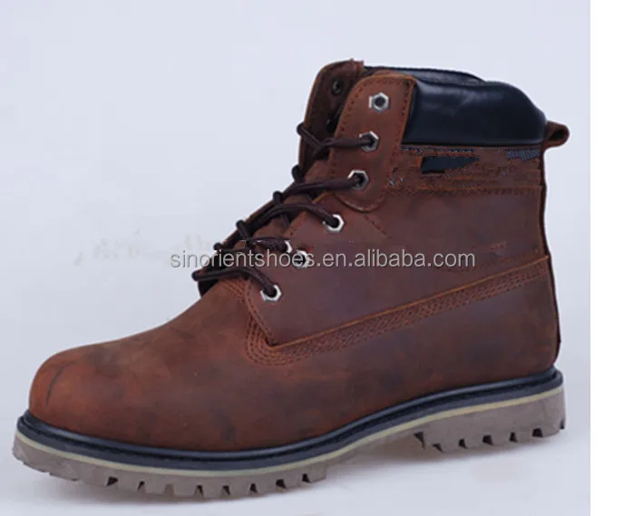 良好的年份贴边疯狂马皮革耐油安全靴德国橡胶外底工作靴中国制造snc3022 Buy 固特异贴边疯狂马皮革耐油安全靴德国 橡胶外底工作靴 男装中国制造 固特异贴边牛津安全鞋