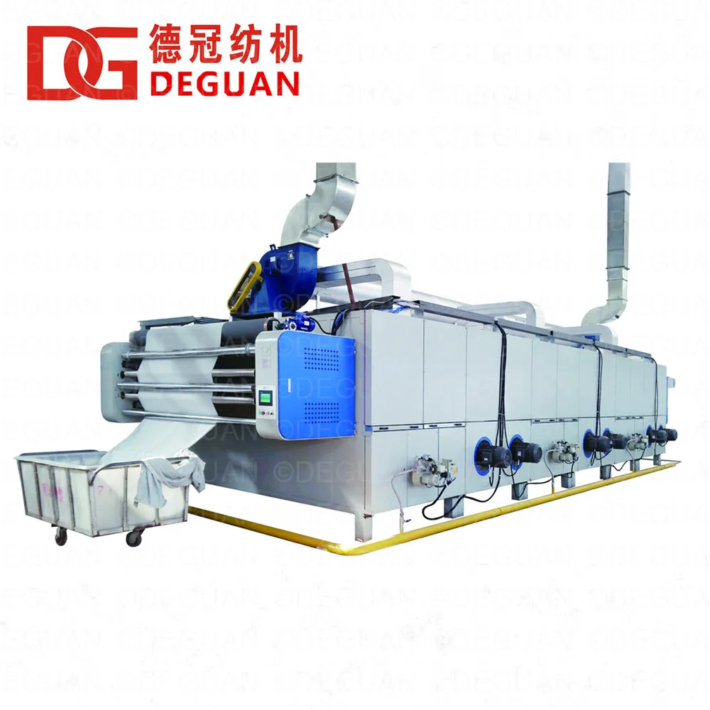 Loosen Dryer for Tubular Fabric and Open Width Fabric of DEGUAN Textile Finishing Machine