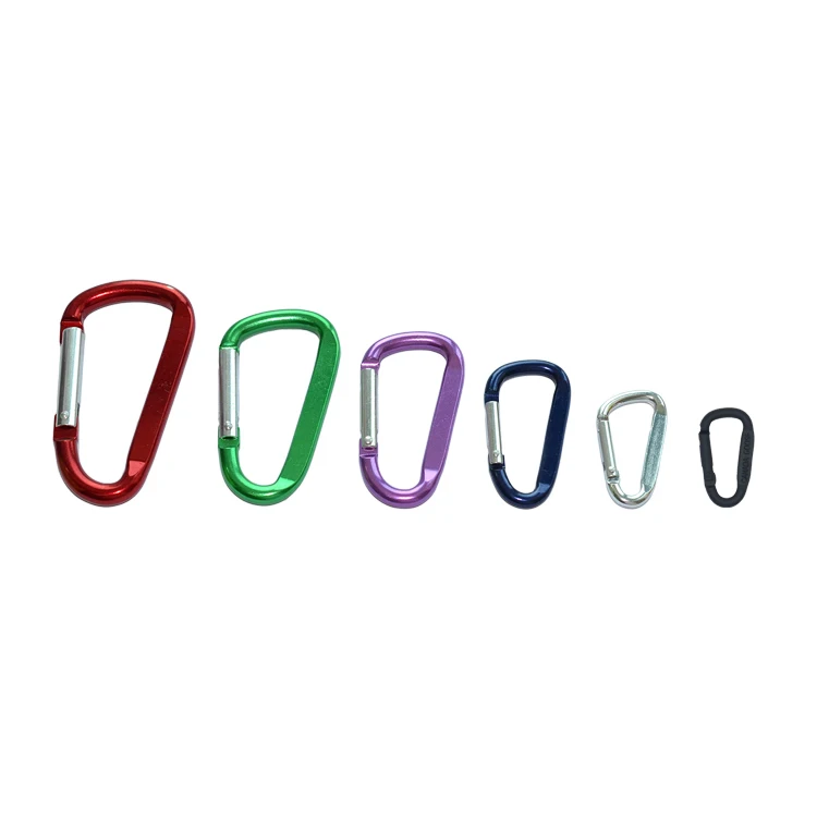 
 Профессиональный карабин в современном стиле, брелок-крючок, плоский квадратный алюминиевый мини-карабин  