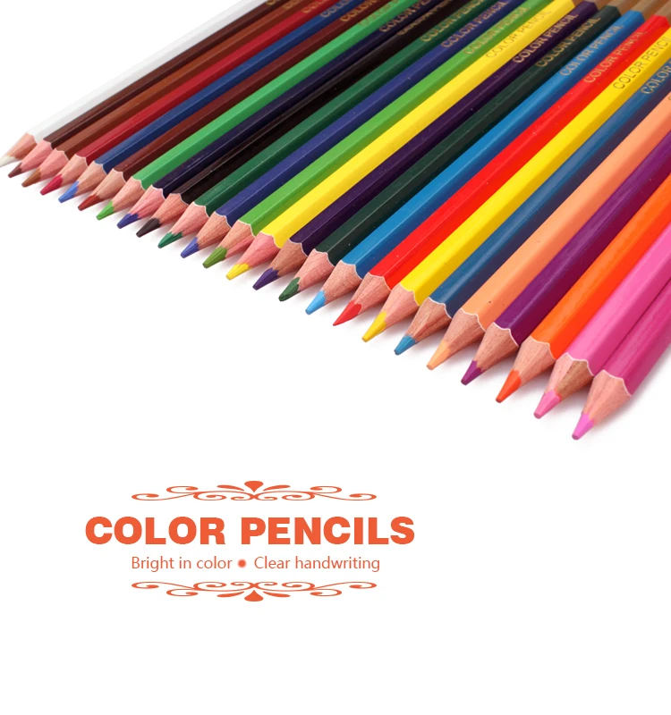 
 12/24 цвета деревянные цветные карандаши Lapis De Cor художественная живопись масляные цветные карандаши для школы Рисование эскизов художественные принадлежности  