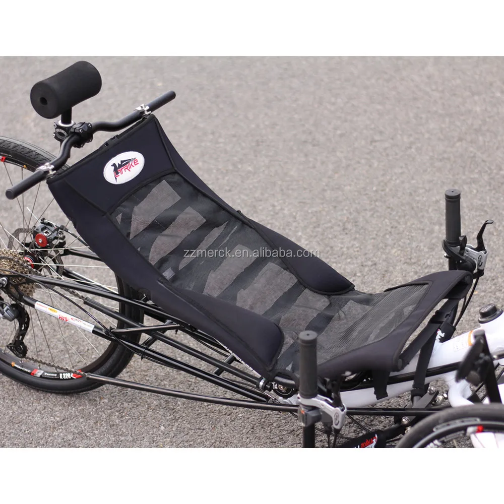 Free Door to Door Shipping 2018 New Style Aluminum Alloy Frame Fast Speed Outdoor Travel Adult Recumbent Tricycle