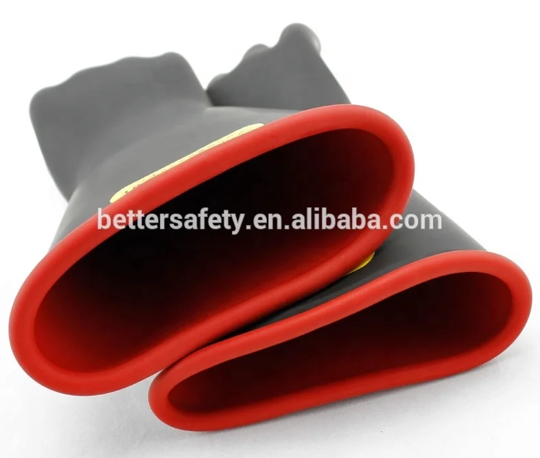 
 20 кв электрические высоковольтные перчатки из натурального латекса класса 2  