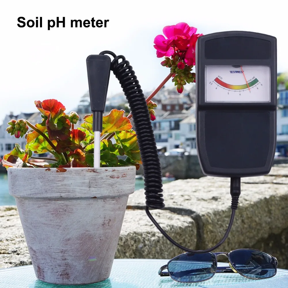 High Density Portable Meter PH Tester Soil Detector Water Moisture Light Test Meter Sensor for Garden Plant Flower