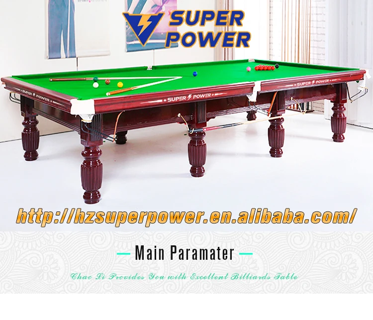 12 FT Golden World Snooker Championship Tabela de correspondência com o  bloco de correspondência - China Mesa de snooker e mesa de bilhar preço